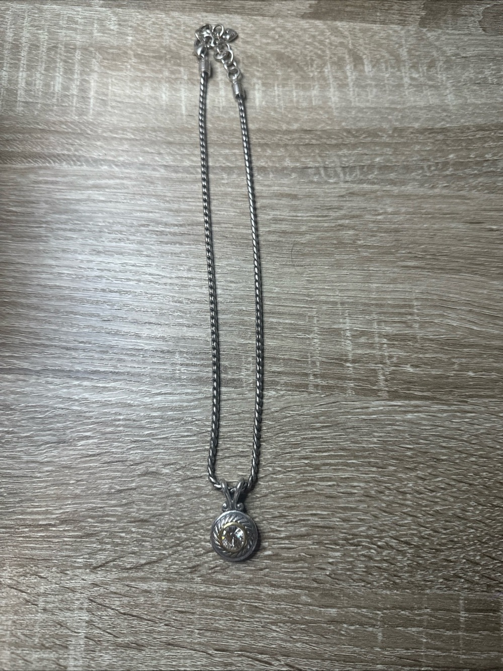 Brighton Heiress Crystal Pendant Necklace - Picture 2 of 9